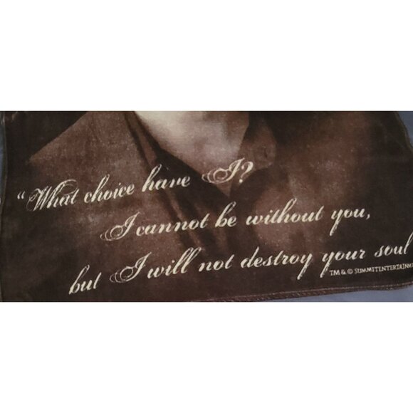 Official Twilight Saga New Moon Edward Fleece Throw - Picture 8 of 9